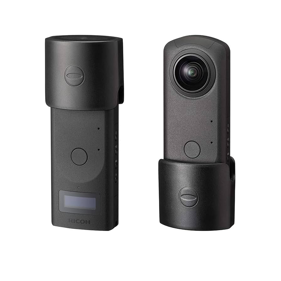 RICOH THETA Z151GB　レンズキャップ、スティック付き Amazon.co.jp: RICOH THETA Z1 51GB 360度カメラ＋レンズ